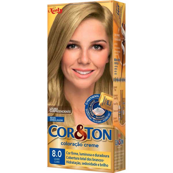 TINT COR&TON LOURO CLARO 8 0