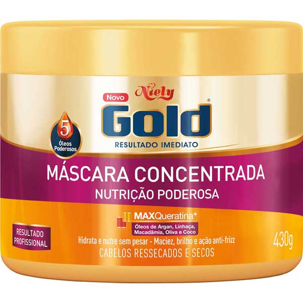 CR CAB MASCARA GOLD  NUTRI PODER 430GR