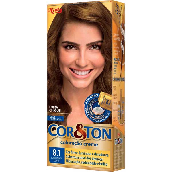 TINT COR&TON LOURO CINZA CLARO 8 1