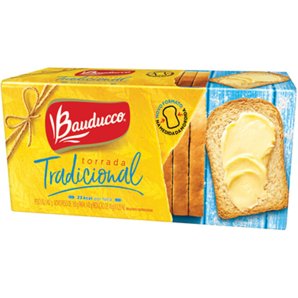 TORRADA BAUDUCCO 142G TRADICIONAL
