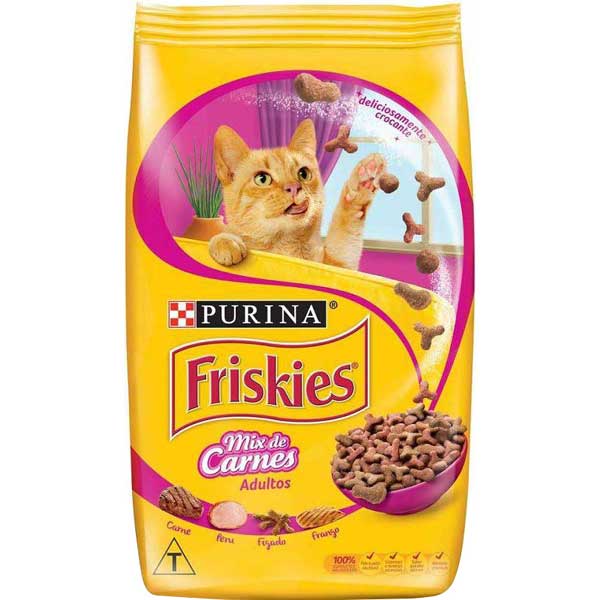 RACAO FRISKIES MIX CARNE 3 KG