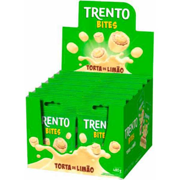 CHOC TRENTO 12X40G BITES TORTA DE LIMAO