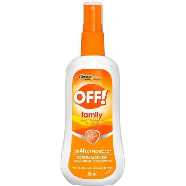 REPELENTE SPRAY OFF! FAMILY FRASCO 100ML