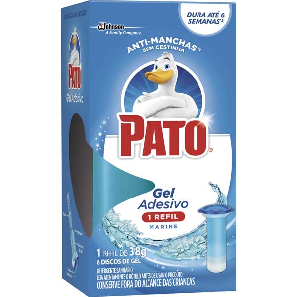 PATO GEL ADESIVO MARINE RF 6 DISCOS