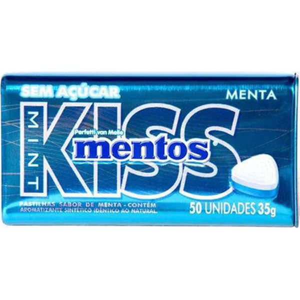 DROPS MENTOS KISS MINT 35GR