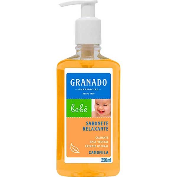 SAB LIQ GRANADO BEBE CAMOMILA 250ML