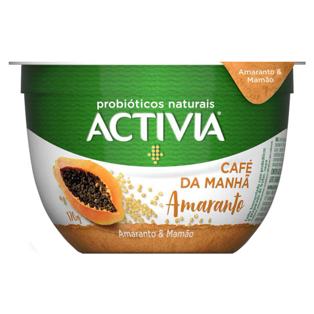 IOGURTE ACTIVIA CAFE MANHA 170G AMAR/MAM