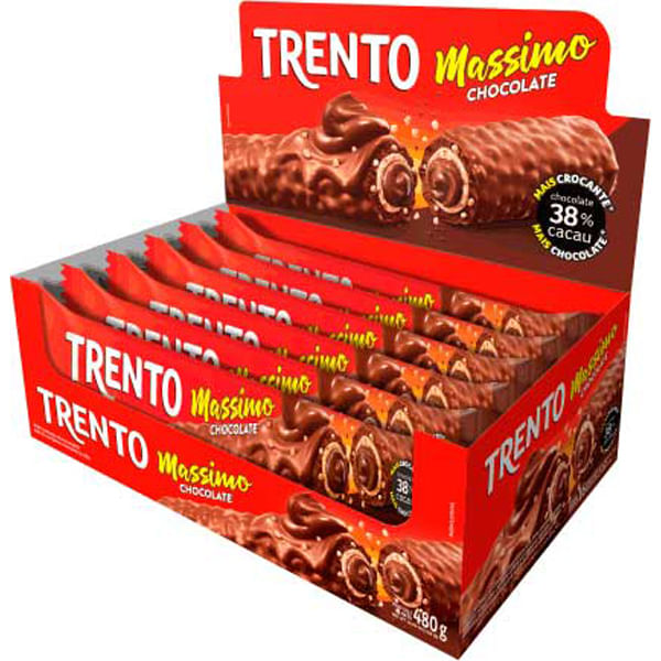 CHOC TRENTO 15X25G MASSIMO CHOCOLATE
