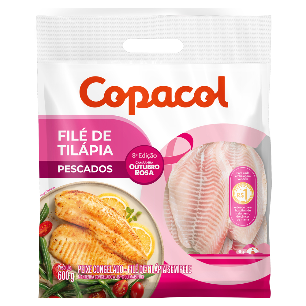 FILE DE TILAPIA CONG COPACOL IQF 600G