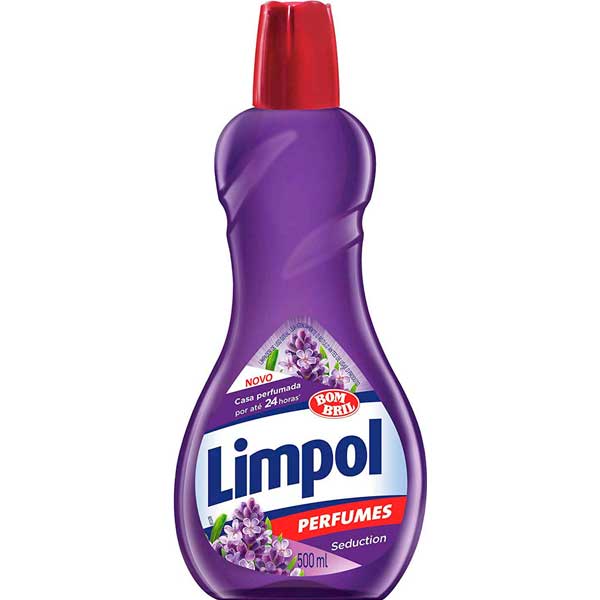 LIMPADOR PERFUMADO PURO ACONCHEGO LIMPOL PERFUMES FRASCO 500ML