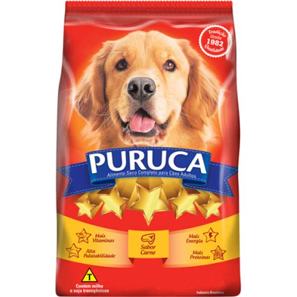 RACAO BOMGUY PURUCA CARNE 10 1KG