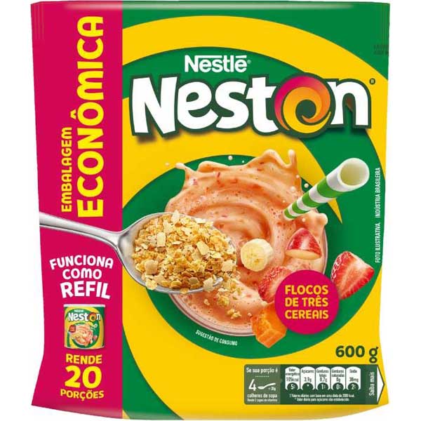 NESTON 3 CEREAIS SACHET 600G