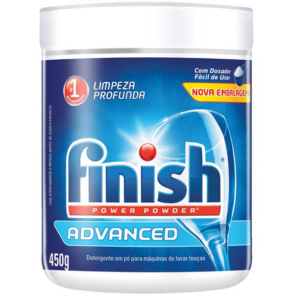 DET PO FINISH P/MAQ LAVA LOUCA 450G