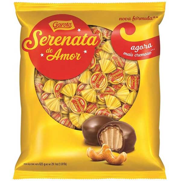 BOMBOM GAROTO SERENATA DE AMOR 825G
