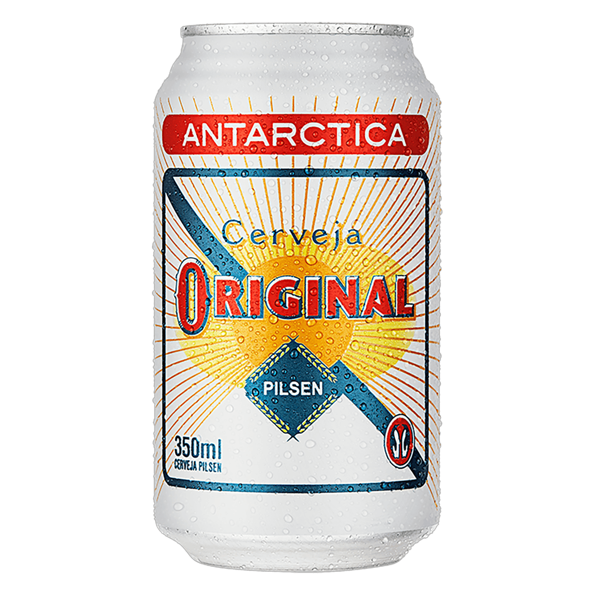 CERVEJA PILSEN ANTARCTICA ORIGINAL LATA 350ML