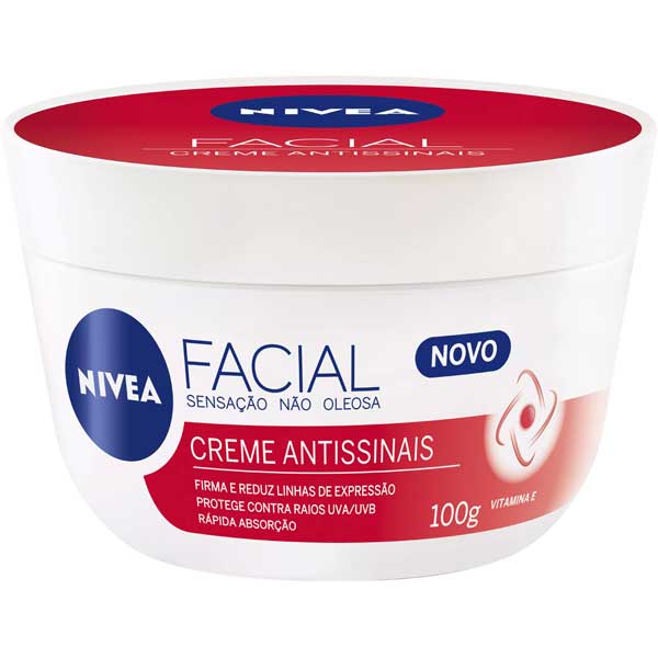 CR HIDR NIVEA FACIAL ANTISSINAIS 100GR