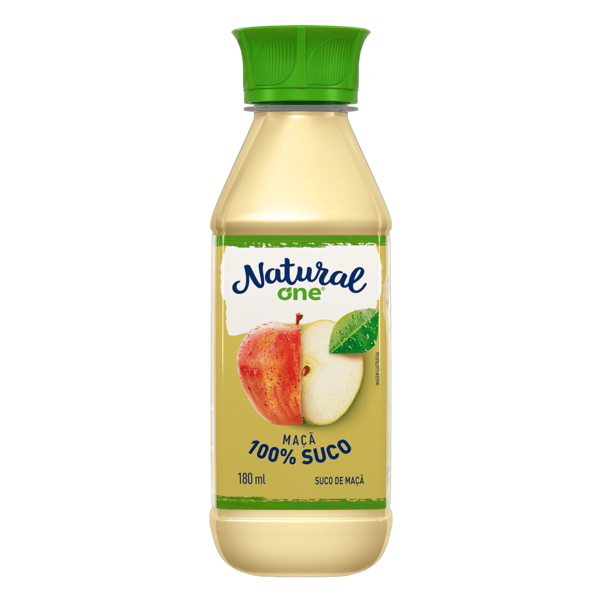 SUCO MAÇÃ NATURAL ONE AMBIENTE GARRAFA 180ML