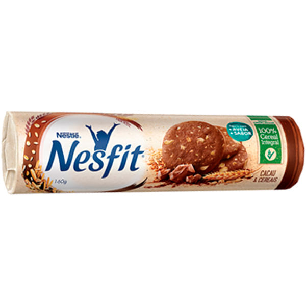 BISC NESTLE NESFIT 160G CACAU CEREAIS