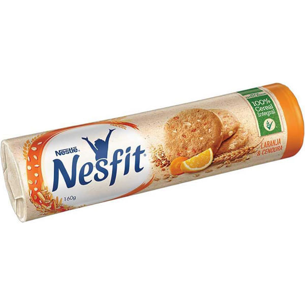 BISC NESTLE NESFIT 160G LARANJA/CENOURA