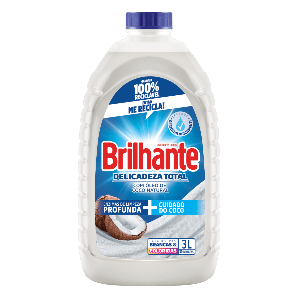 LAVA ROUPAS BRILHANTE  DELICADEZA 3L