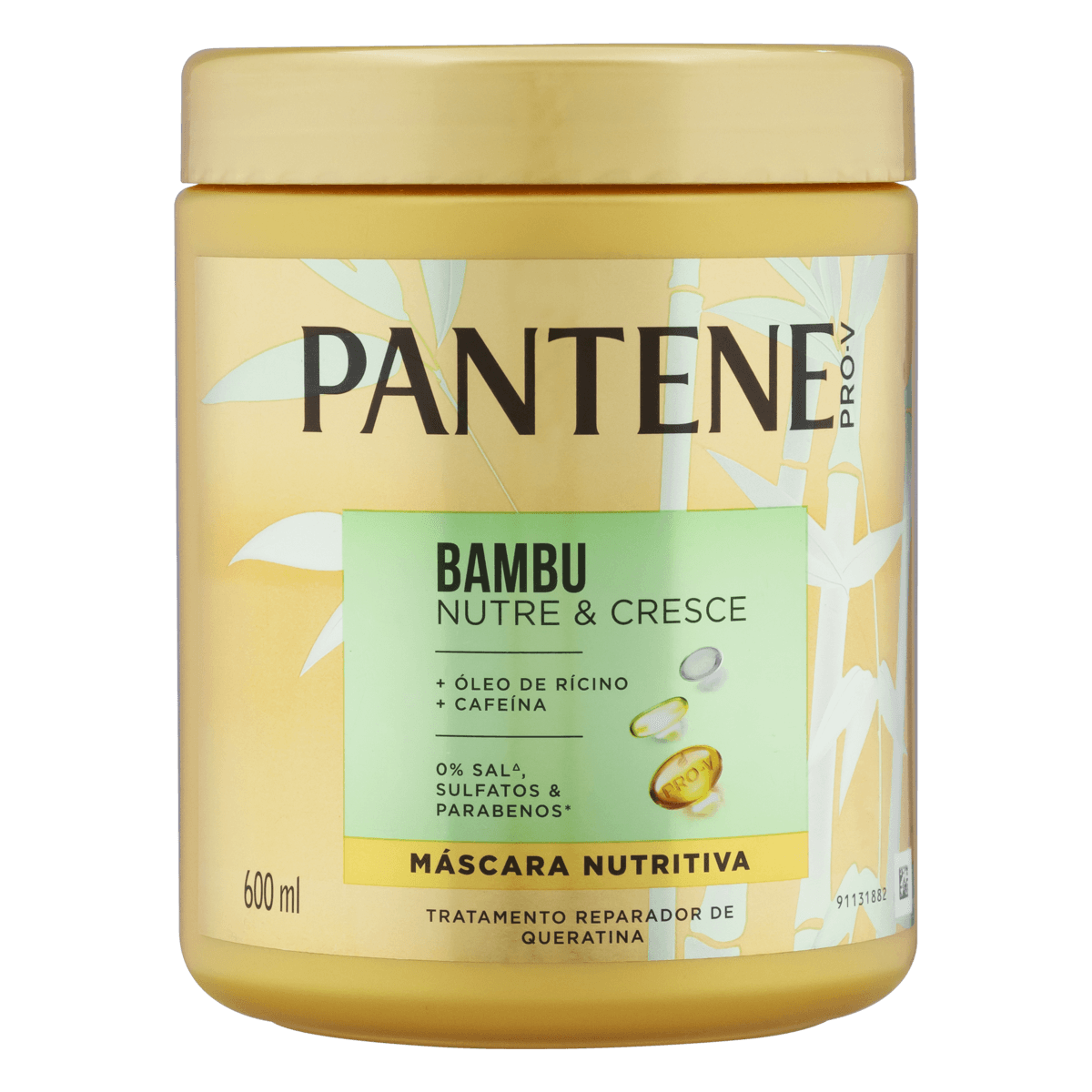 MASCARA CAP PANTENE 600ML BAMBU