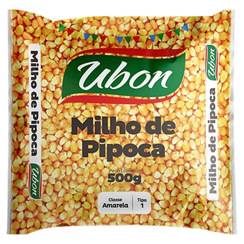 MILHO PARA PIPOCA UBON 500G