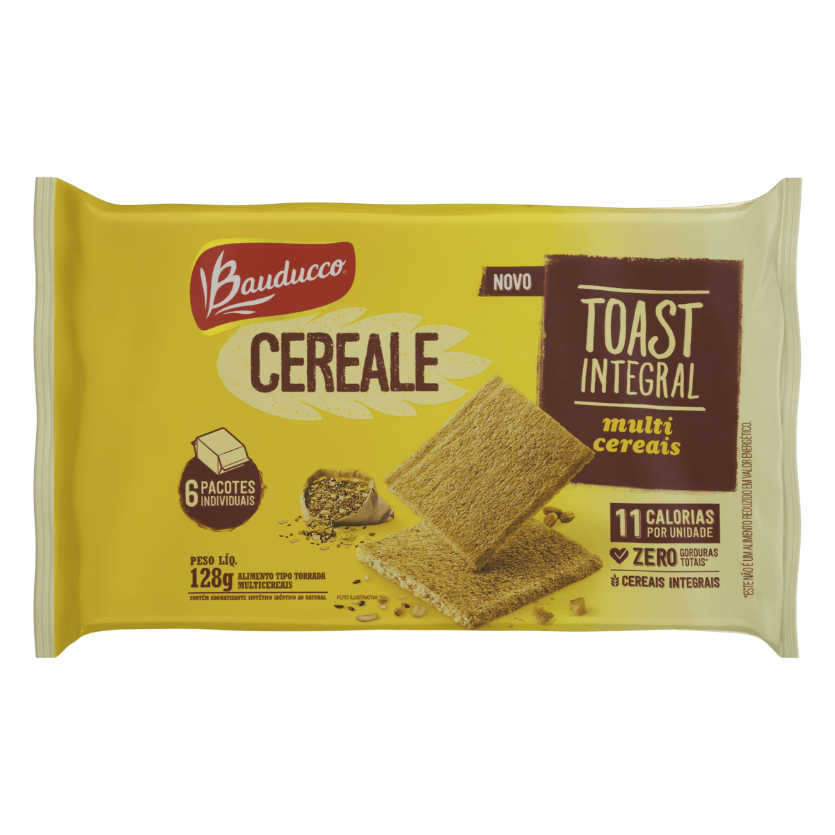 BISC BAUDUCCO 128G TOAST INTEG MULT CERE