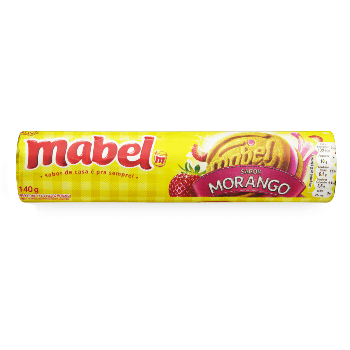 BISC MABEL RECHEIO DE MOR  140G