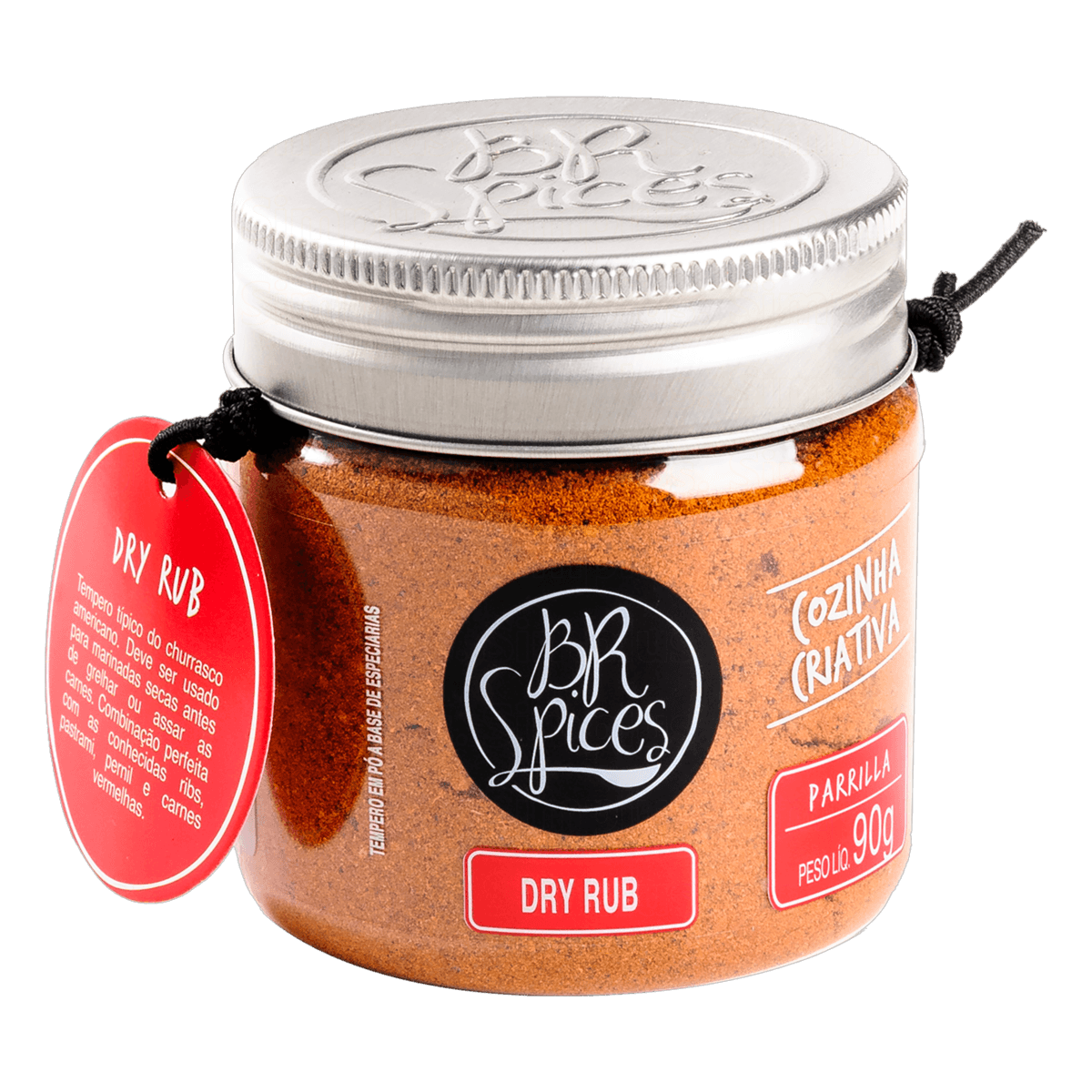 TEMPERO PÓ DRY RUB BR SPICES 90G