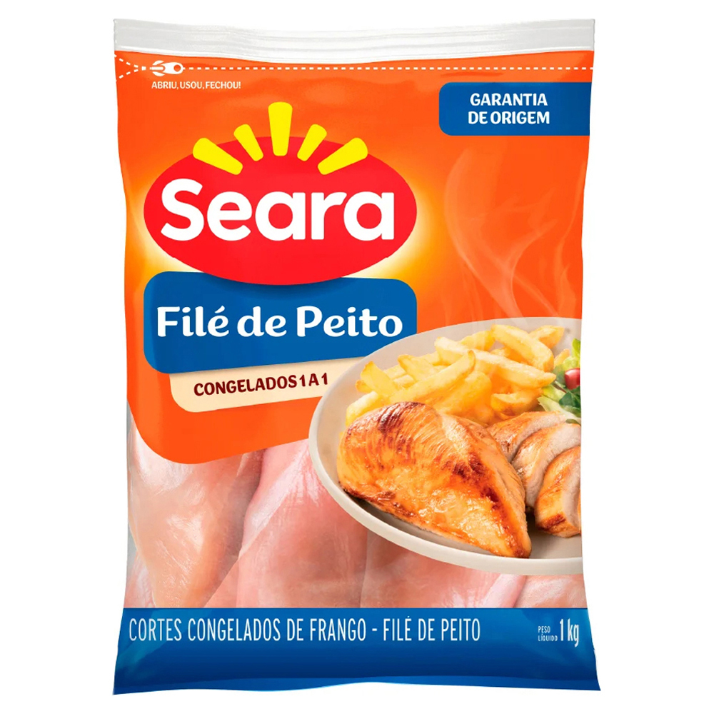 FILE DE PEITO SEARA IQF 1KG