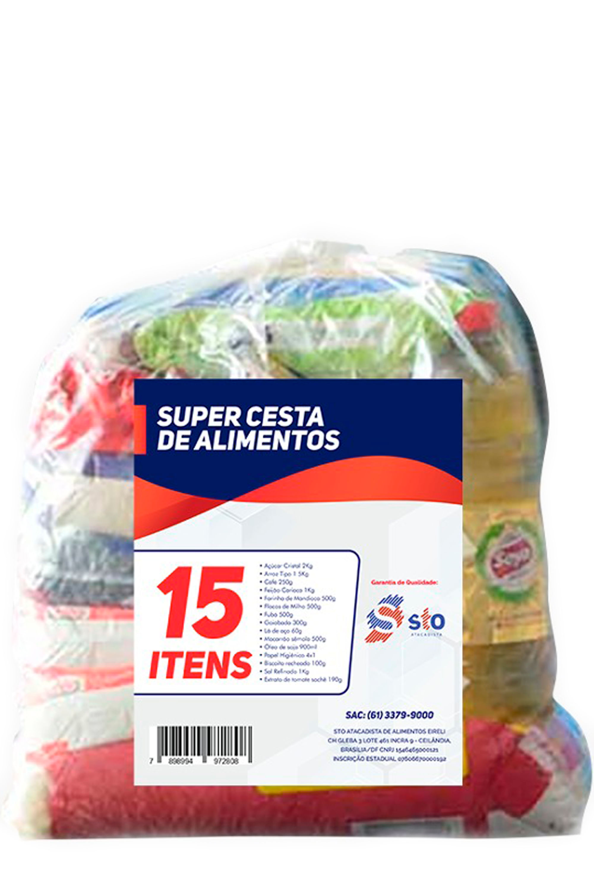 CESTA BASICA SUPER CESTA 15 ITEN