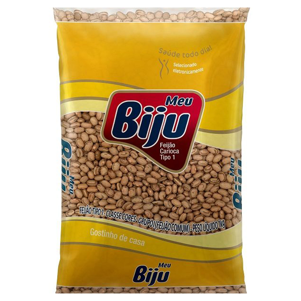 FEIJAO CARIOCA MEU BIJU T1 1KG