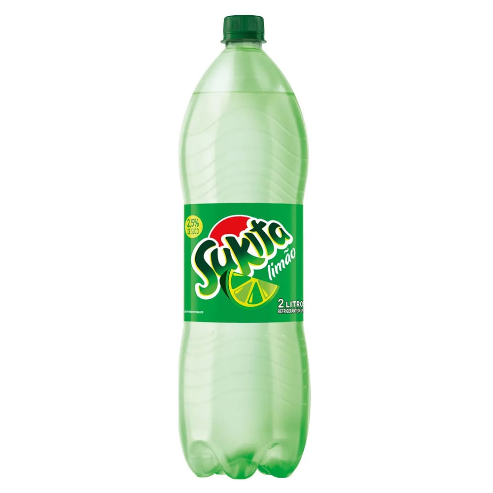 REFRIGERANTE LIMÃO SUKITA GARRAFA 2L