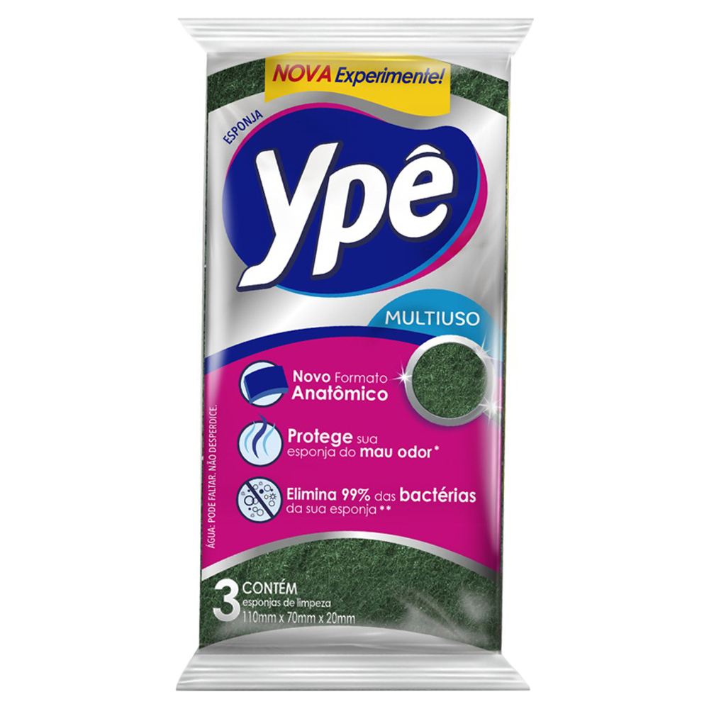 ESPONJA MULTIUSO YPÊ 3 UN