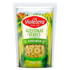 AZEITONA LA VIOL VERDE FATIADA 160GR