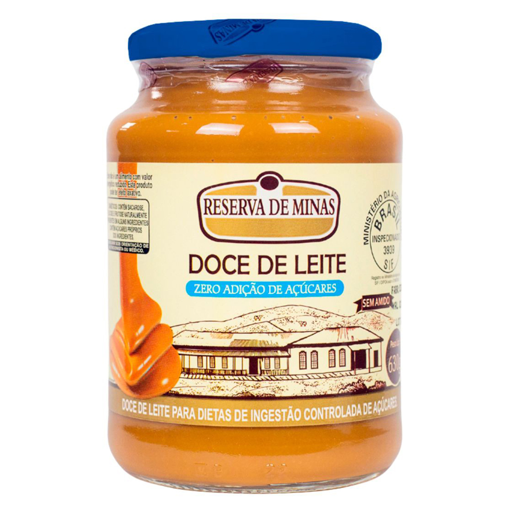 DOCE DE LEITE DIET R MINAS 630GR