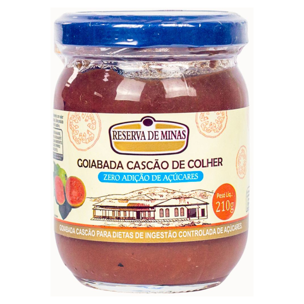 DOCE GOIABADA CASCAO ZERO R MINAS 210GR