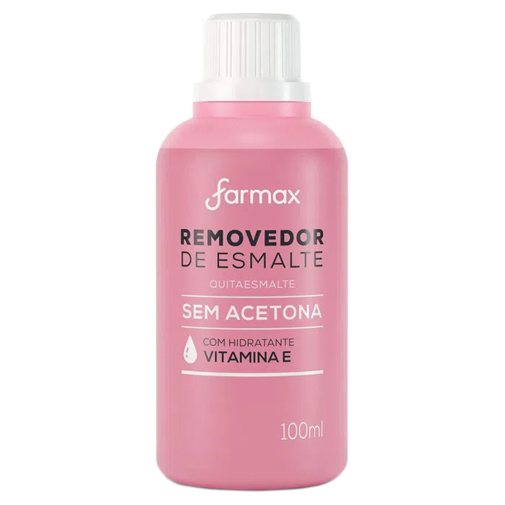 REMOVEDOR ESMALTE FARMAX S ACETONA 100ML