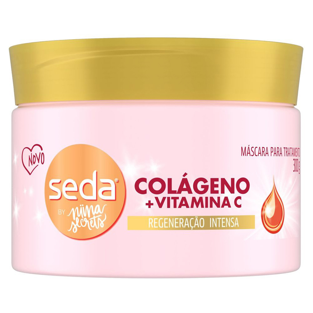 MÁSCARA DE TRATAMENTO SEDA COLLAGENO + VITAMINA C 300G