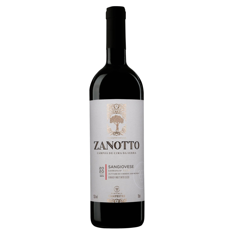 VINHO ZANOTTO SANGIOVESE 750ML