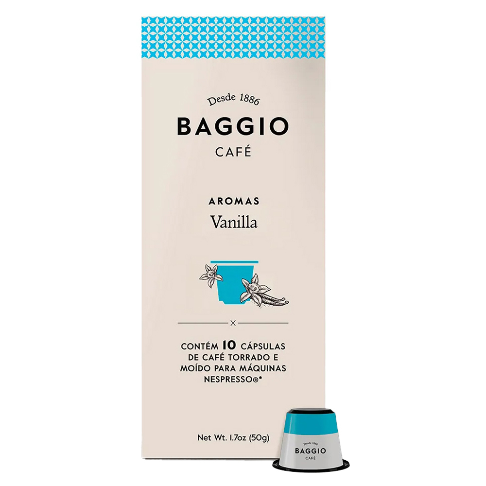 CAPS CAFE BAGGIO AROM VANILLA 10UN