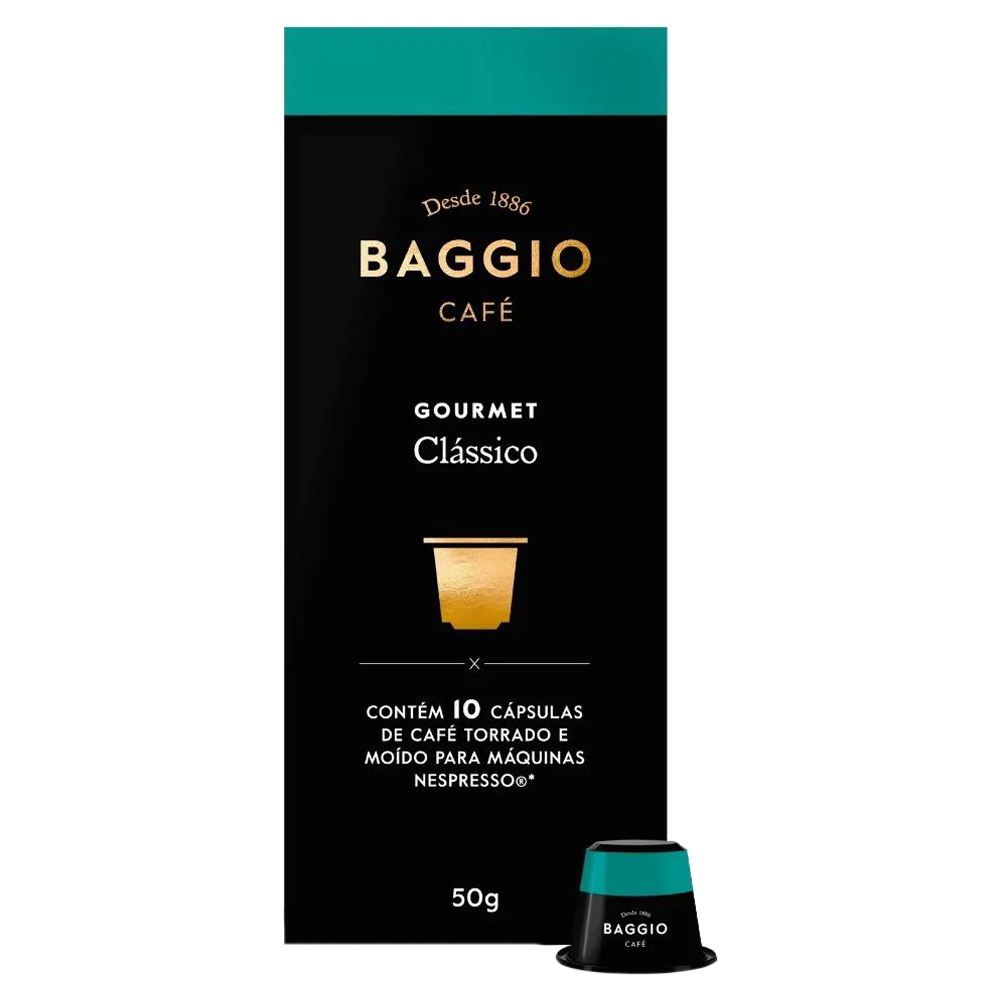 Capsulas de Cafe Baggio Classico 10un