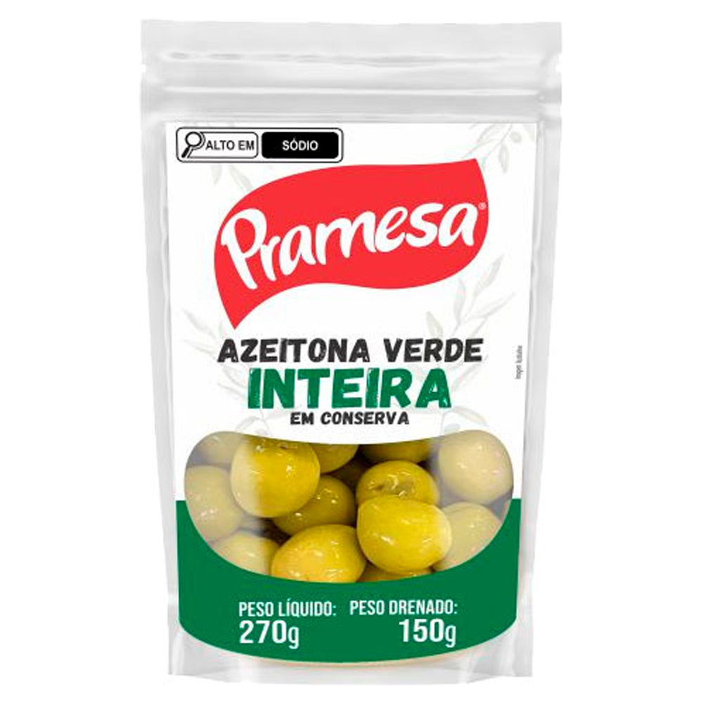 AZEITONA VERDE PRAMESA DOYPACK 150G