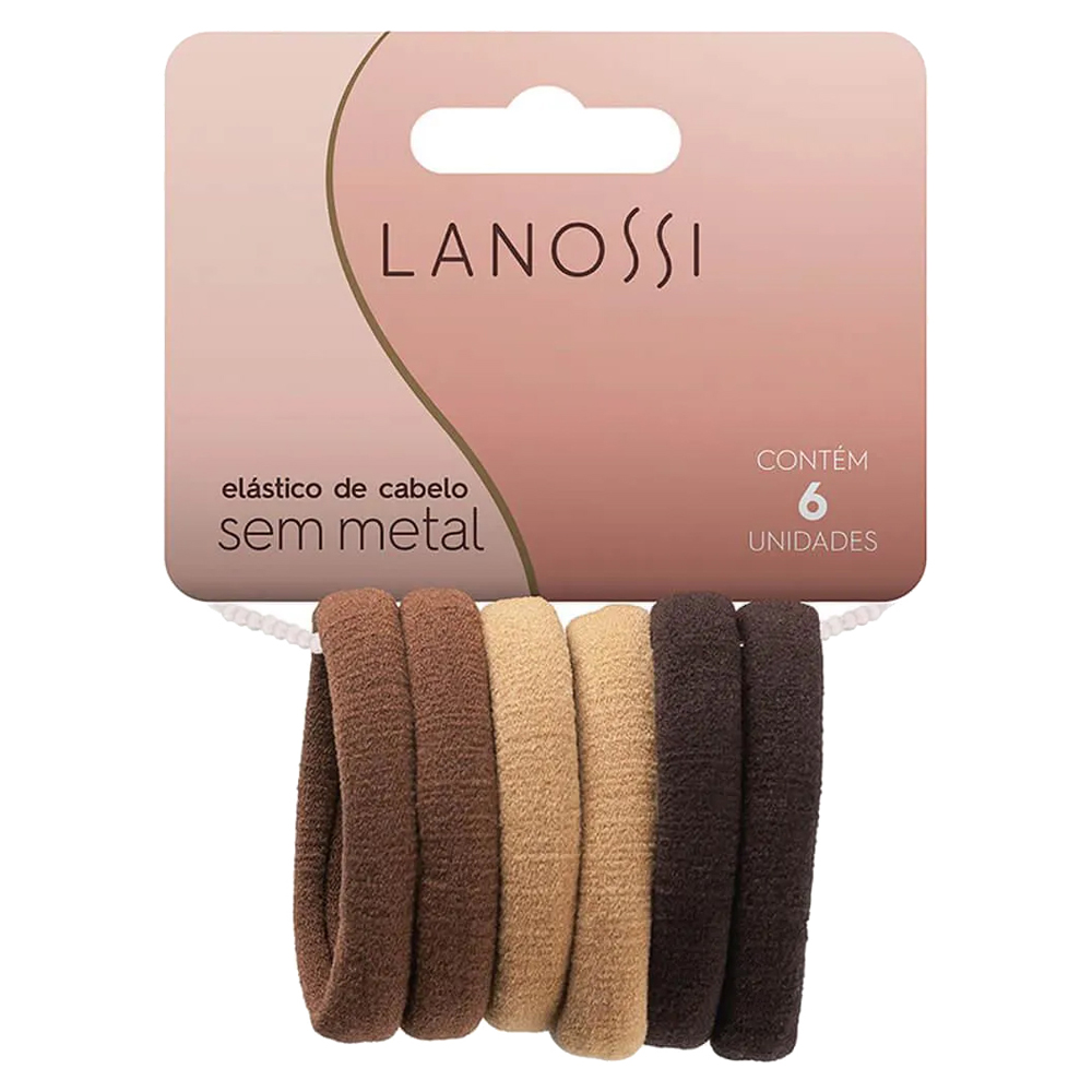 CONJ LANOSSI ELASTICO CAB CAPPUCCINO 6UN