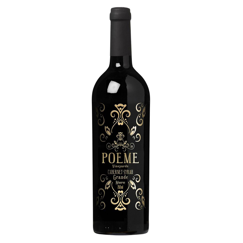 Vinho Poeme Grande Reserve Cabernet Syrah 750ml