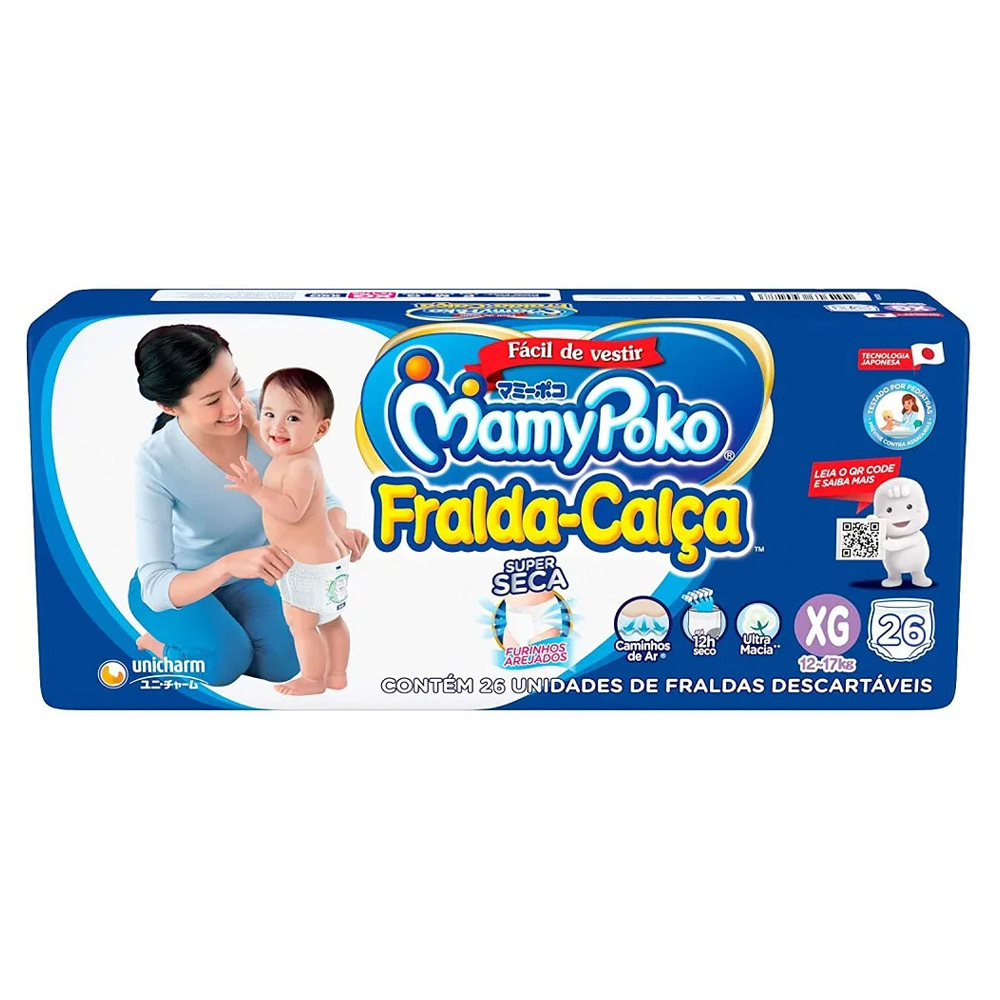 FRALDA MAMYPOKO FRA CALCA JUMBO  XG 26U
