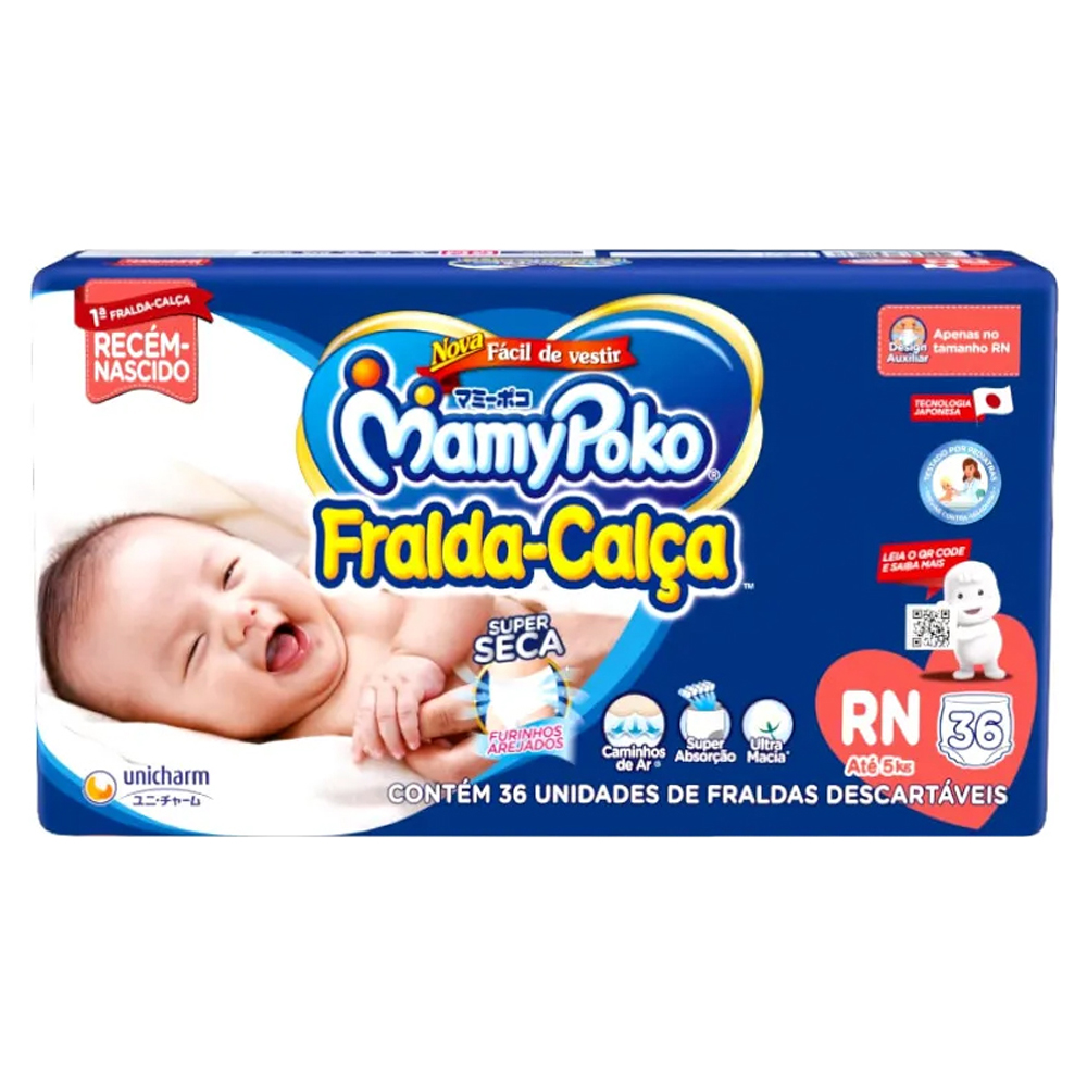 FRALDA MAMYPOKO CALCA RN 36UN