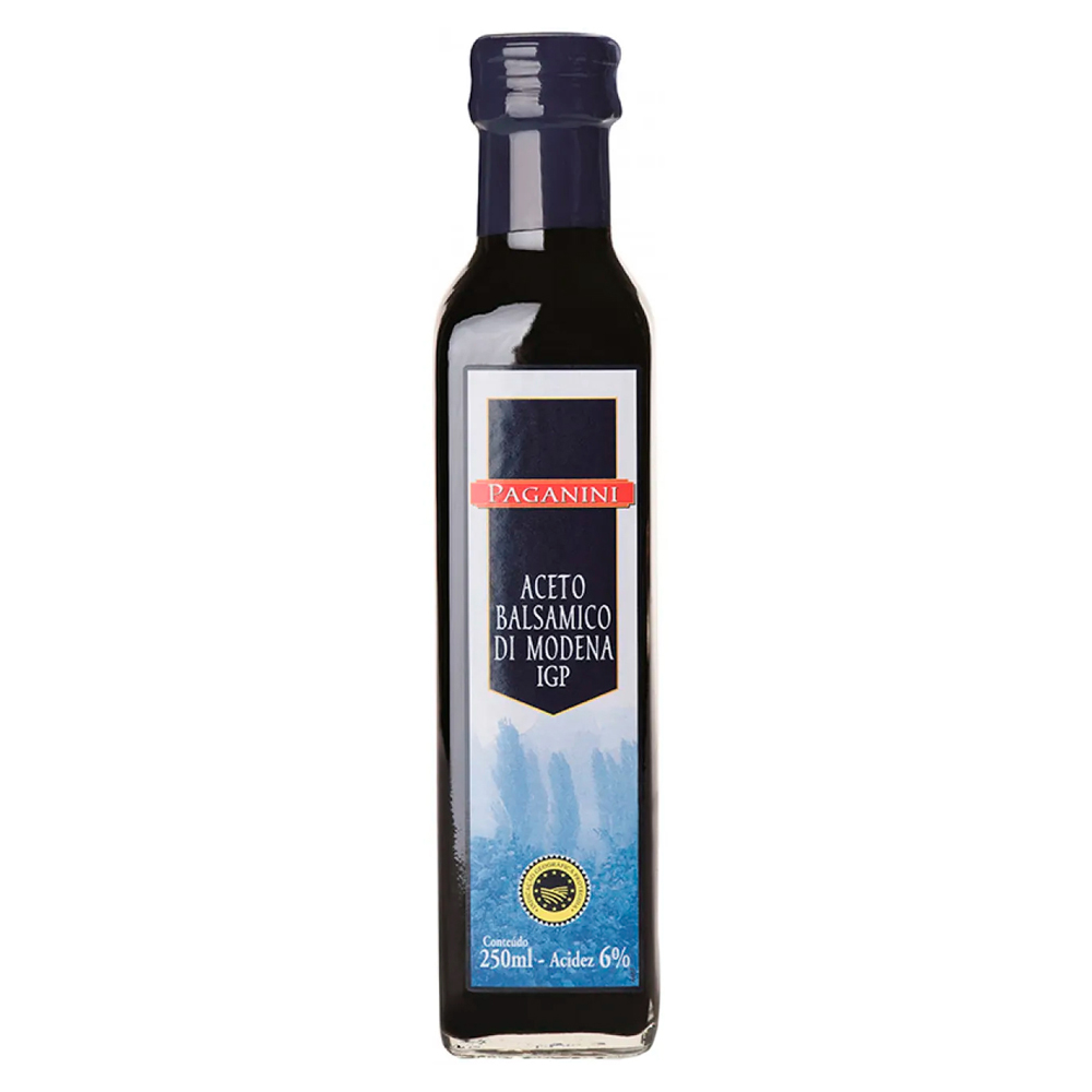 VINAGRE BALSÂMICO MODENA PAGANINI VIDRO 250ML