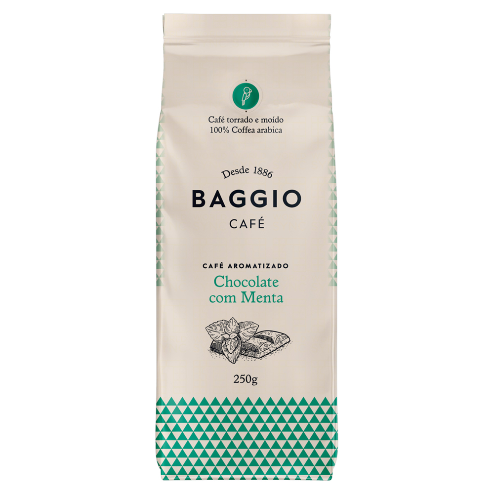 Cafe Baggio Aromas Chocolate com Menta 250g