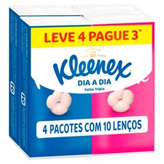 LENCO DE PAPEL KLEENEX BOLSO ORG L4P3